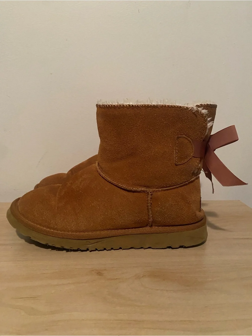 UGG Boots - Bailey Bow – Chestnut – Women’s Size 10